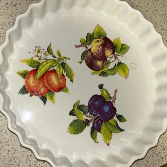 Portmeirion Kitchen Portmeirion Pie Plate Pottery Stoke On Trent
